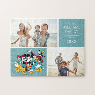 Puzzle Mickey et ses amis   Collage de photos de famille