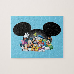 Puzzle Mickey & Friends   Groupe dans Mickey Ears