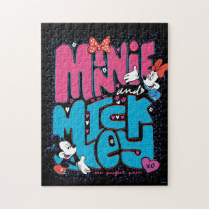 Puzzle Mickey & Minnie La paire parfaite