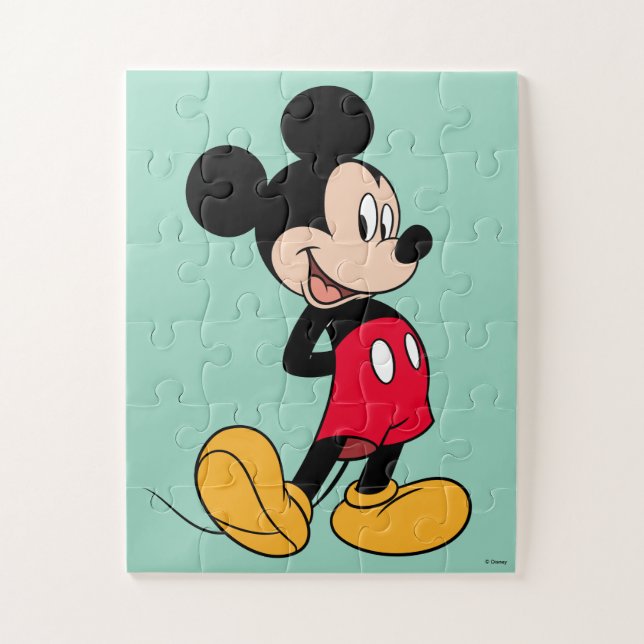 Puzzle Mickey Mouse Hands Behind Back (Vertical)