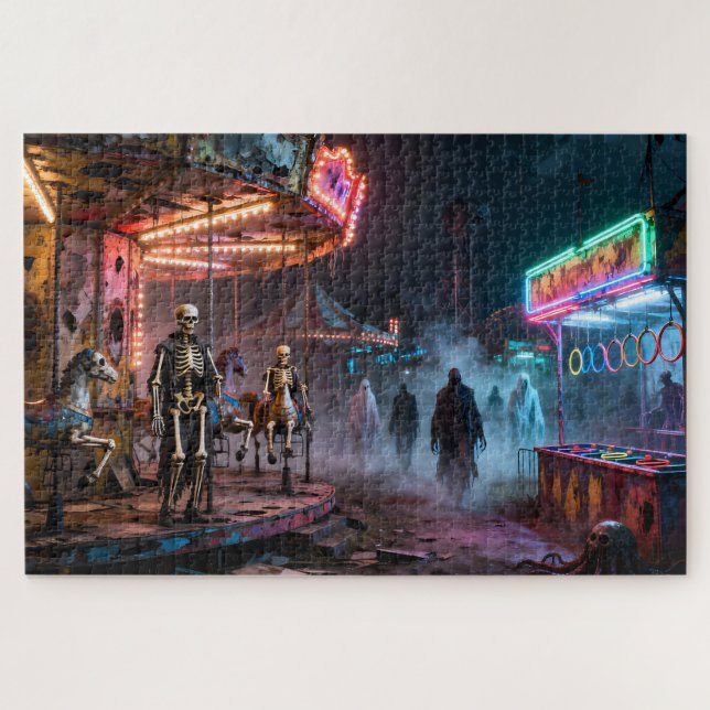 Puzzle Midway hanté (Horizontal)