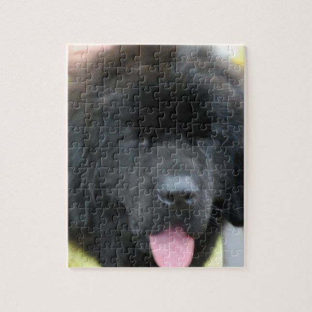 Puzzle mignon de Terre-Neuve (Vertical)