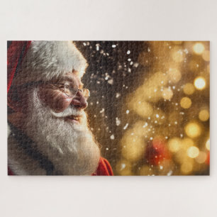 Puzzle mignon santa claus pour la nouvelle année