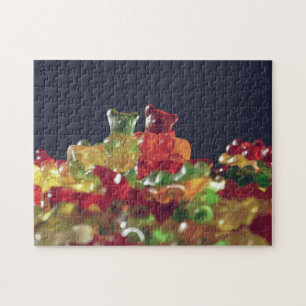 Puzzle Mignons Gummy Bear Nourriture Yum Coloré Dur