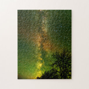 Puzzle Milky Way & Aurora Borealis   Ontario Canada