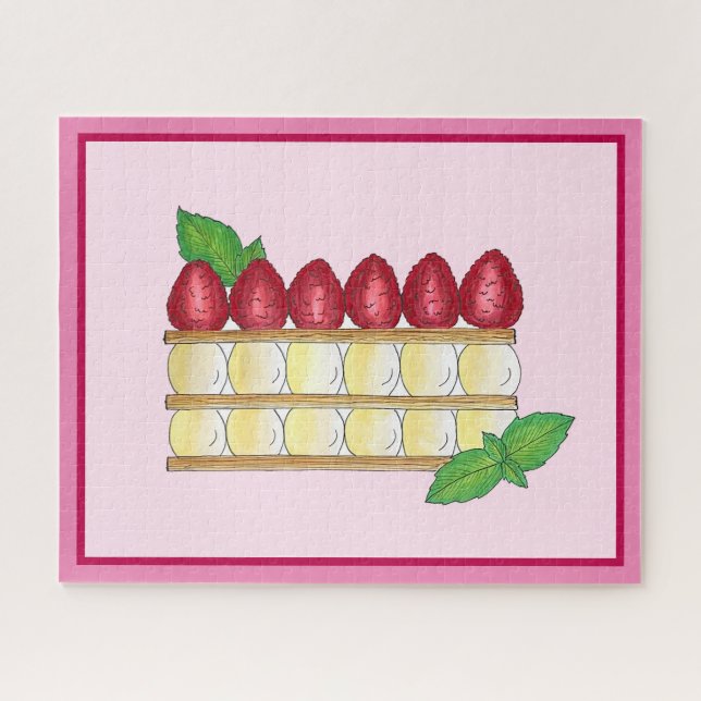 Puzzle Mille Feuille Français Pâtisserie (Horizontal)