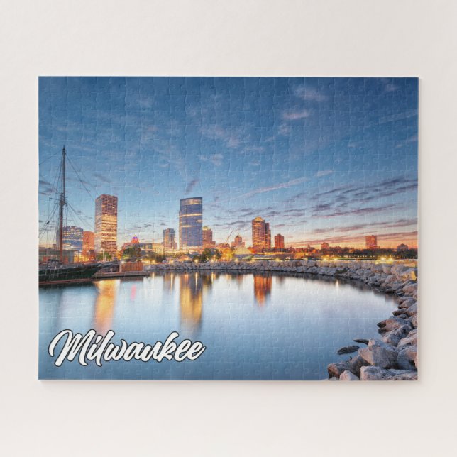 Puzzle Milwaukee, Wisconsin, États-Unis (Horizontal)