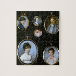 Puzzle Miniatures de portrait, de LtoR et de TtoB :