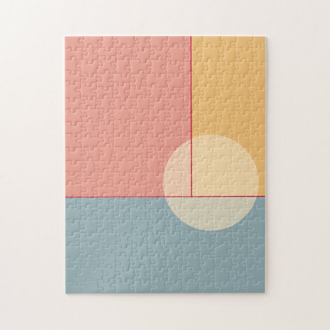 Puzzle minimaliste moderne (Vertical)