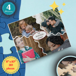 Puzzle minimaliste personnalisé Cadeau mémorable