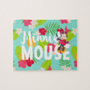 Puzzle Minnie   La Pose Tropicale de Minnie