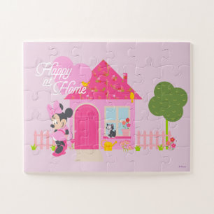 Puzzle Minnie Mouse   Heureuse à la maison