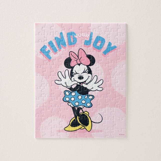 Puzzle Minnie Mouse Trouvez Votre Joie (Vertical)