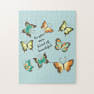 Puzzle Mint Soyez Vos Propres Beaux Papillons