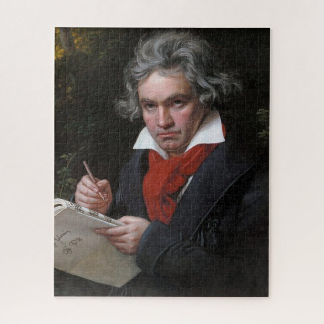 Puzzle Missa Solemnis : Ludwig Beethoven Musique classiqu (Vertical)