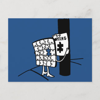 Puzzle Missing Postcard