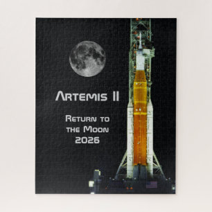 Puzzle Mission Artemis II sur la Lune