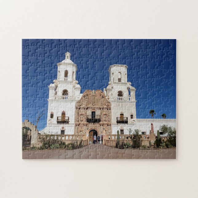 Puzzle Mission San Xavier Del Bac, Tucson AZ (Horizontal)