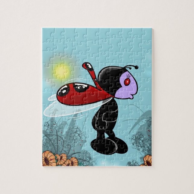 Puzzle Mizz Ladybug (Vertical)