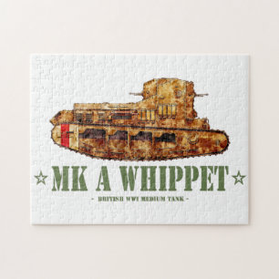 Puzzle MK A Whippet World War One British Medium Tank WWI