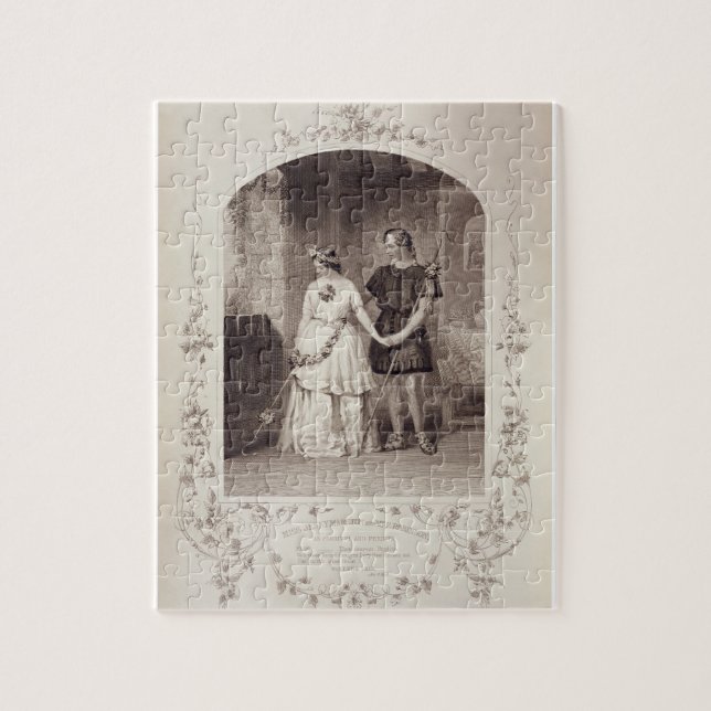 Puzzle Mlle Jenny Marston comme Perdita et M.F. Robinson (Vertical)