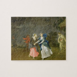 Puzzle Mme Cibber comme Cordelia, c.1755 (huile sur la