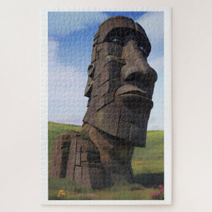 Puzzle Moai sur la Molehill