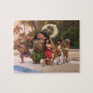 Puzzle Moana et Crew