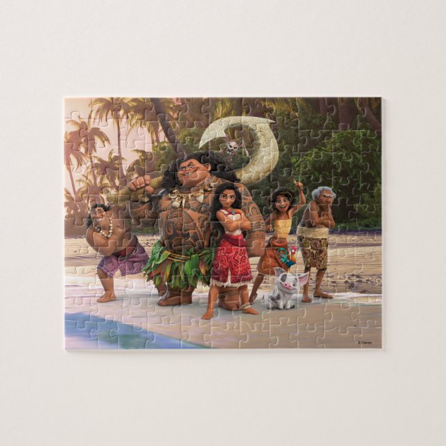 Puzzle Moana et Crew (Horizontal)