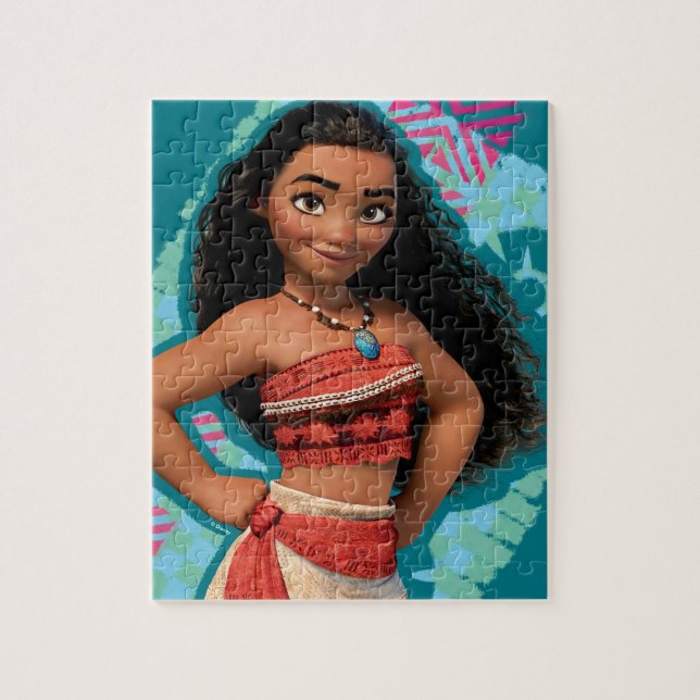 Puzzle Moana | Vintage Island Girl (Vertical)