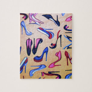 Puzzle Mode de collage de pompes de chaussures de talons