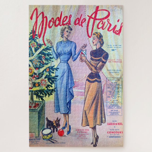 Puzzle Mode de Paris. (Vertical)