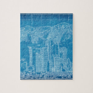 Puzzle Modèle d'horizon de Los Angeles