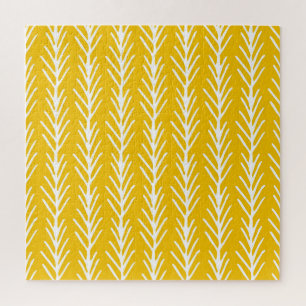 Puzzle Modèle floral Abstrait dessiné à la main