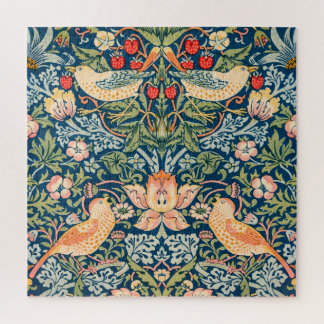 Puzzle Modèle floral de William Morris Strawberry Thief