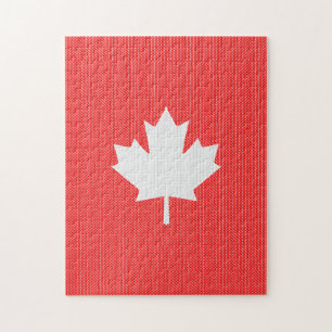 Puzzle Modèle Knit Maple Leaf Tricot Motif