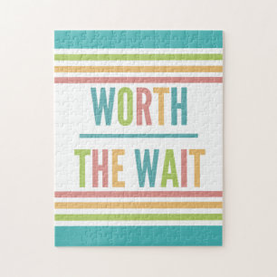 Puzzle Modern Worth the Wait - Adoption, Nouveau bébé