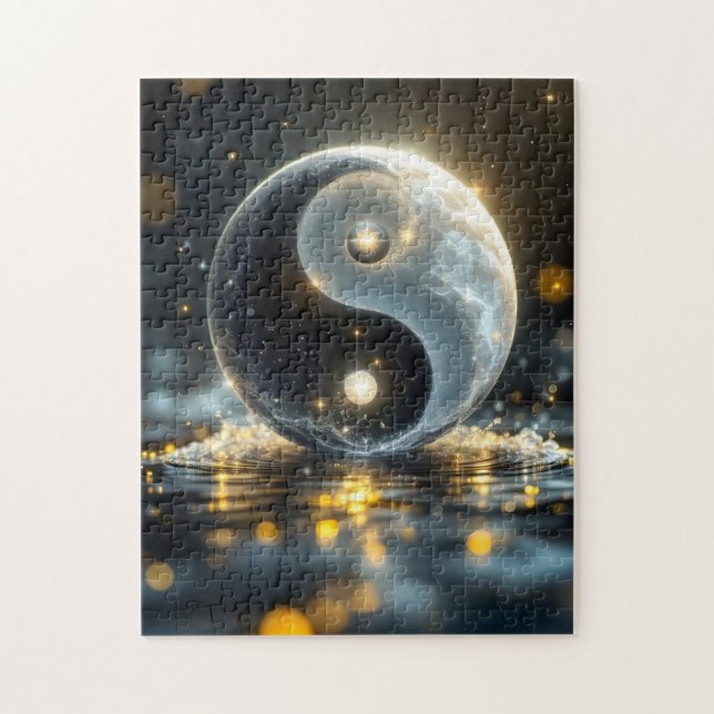 Puzzle Modern Zen Yin and Yang vibes  (Vertical)