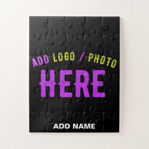 PUZZLE MODERNE ET MODERNE PERSONNALISABLE NOIR VÉRIFIÉ