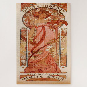 Puzzle Moët & Chandon Étoile blanche : An Art Nouveau Edi