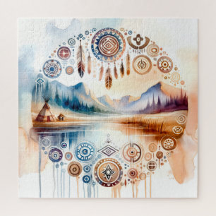 Puzzle Mois du patrimoine amérindien