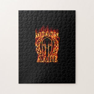 Puzzle Molon Labe Spartan