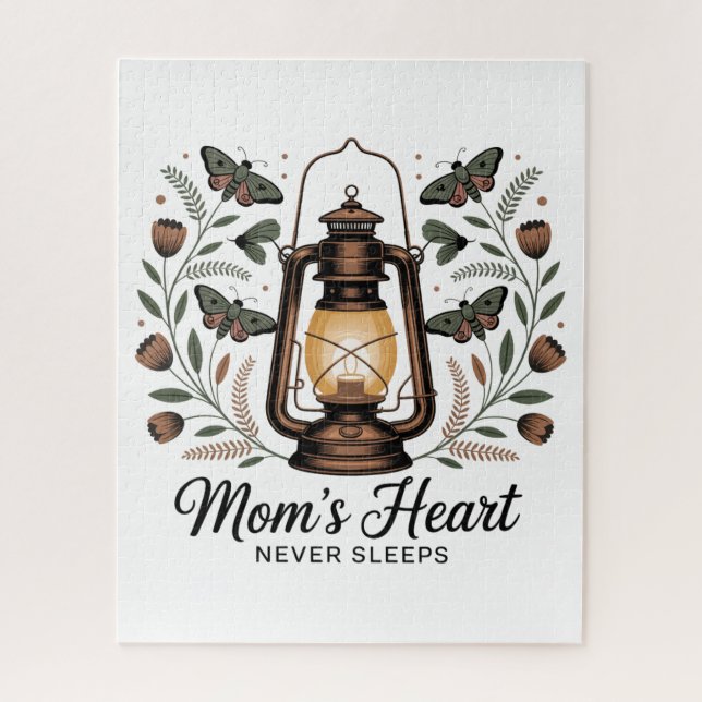 Puzzle Mom’s Heart Never Sleeps (Vertical)