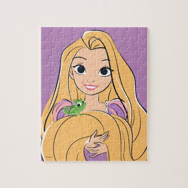 Puzzle Moment magique Rapunzel & Pascal (Vertical)