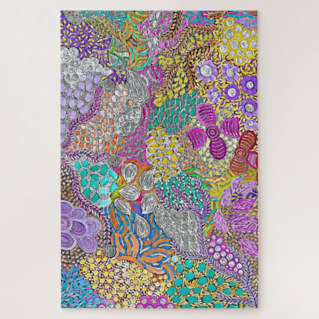 Puzzle Mon pays par Helen Rubuntja (Vertical)