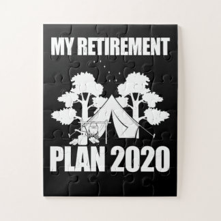 Puzzle Mon régime de retraite 2020 Cadeau personnalisé