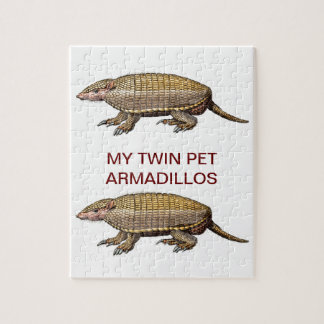 Puzzle Mon tatou d'animal familier - mignon et câlin -