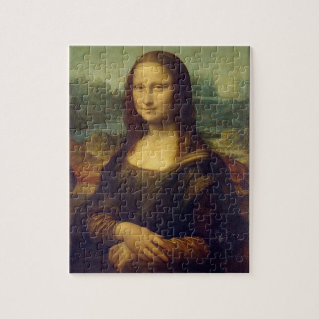 Puzzle Mona Lisa by Leonardo Da Vinci (Vertical)