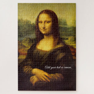 Puzzle "Mona Lisa" du peintre de la Renaissance Da Vinci,