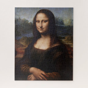Puzzle Mona Lisa et Leonardo da Vinci /Italie vintage